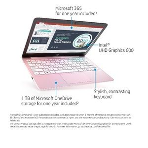 Pink hp Chromebook